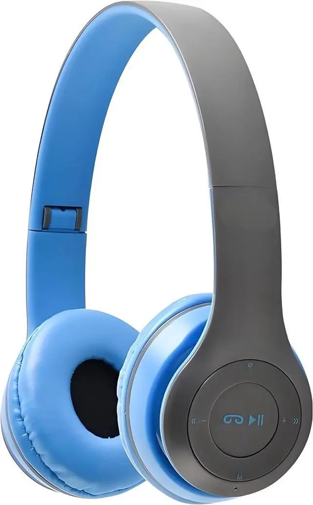 Main image of Wireless Bluetooth Over-Ear Headphones, Hybrid Noise Cancelling, HiFi Stereo, Foldable, Lightweight, Deep Bass