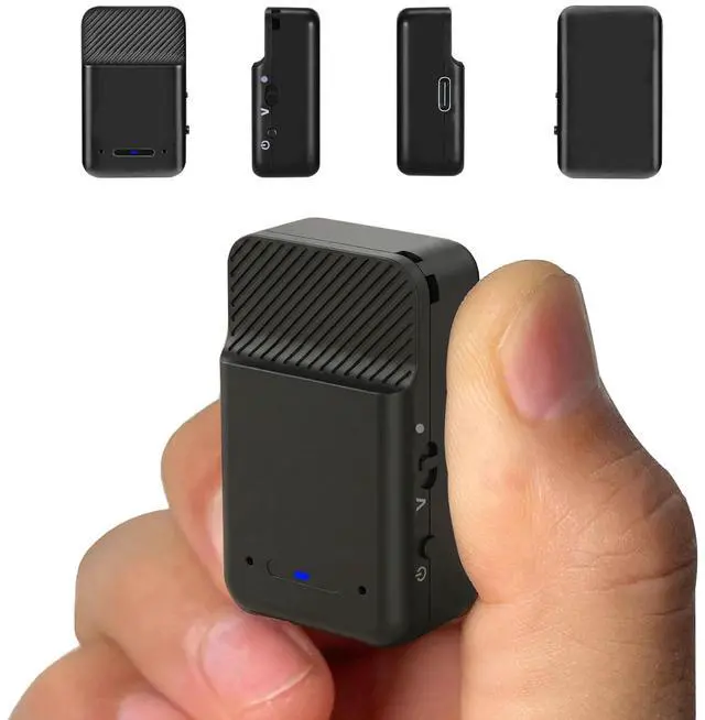 Main image of 64GB Thumb-Sized Voice Recorder - Mini & Hidden Recording Device, 600mAh Battery (30 Days Standby), Voice Activated Recorder with Noise Reduction for Meetings, Lectures, Interviews