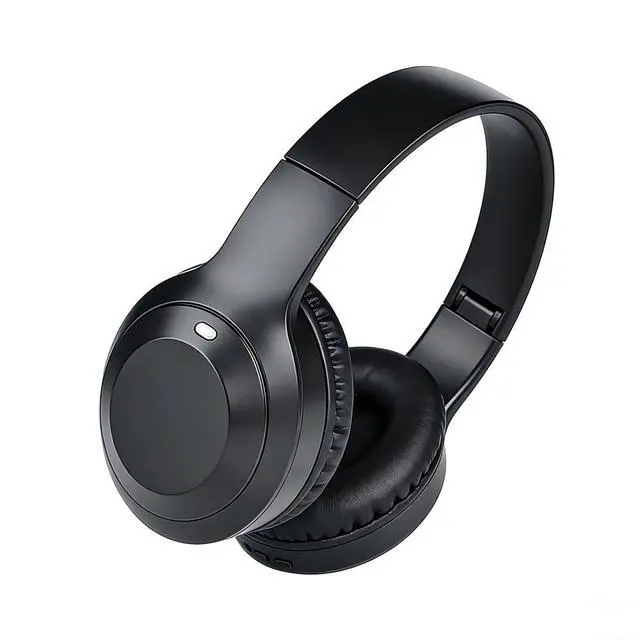 Alt view image 6 of 7 - Wireless Bluetooth 5.4 Headphones Over Ear ,Noise Reduction Wireless Headphones with Microphone/Deep Bass,Adjustable HiFi Stereo Foldable On Ear Headset for Sports Travel Cellphone Tablet Office