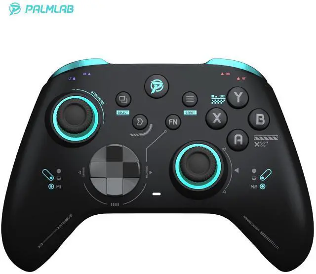 Main image of M001 Ultimate Controller - Wireless Gaming Pro Controller with Hall Effect Joysticks Adjustable Triggers RGB Lights Turbo&Vibration - Work for Switch,Android,iOS,Steam and PC