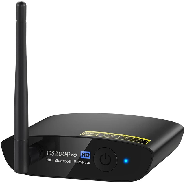Main image of DS200Pro Bluetooth 5.3 Receiver for Home Stereo, HiFi Wireless Audio Adapter with LDAC, Built-in DAC, Long Range, Optical & RCA Outputs