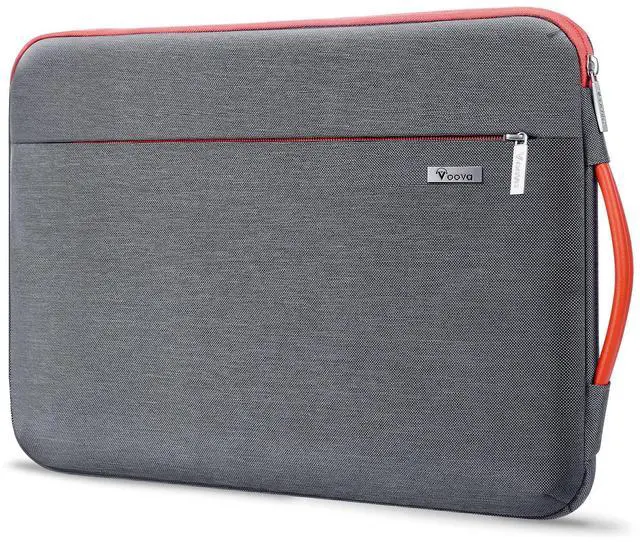 Main image of Laptop Sleeve Case 15.6 16 Inch with Handle, 360° Protective Waterproof Slim Computer Bag Cover Compatible with MacBook Pro M2/M3/M4 16, HP Acer Lenovo Yoga ThinkPad Asus Laptop, Grey