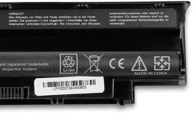 Alt view image 4 of 7 - New 9 Cell 87 WH Battery Replacement for J1KND YXVK2 312-0233 312-0234 312-1201 04YRJH 07xfjj 0gk2x6 Compatible with Dell N5010 M5110 M5010 M5040 M5030 N5010 N5030 N5040 N5050 N7110