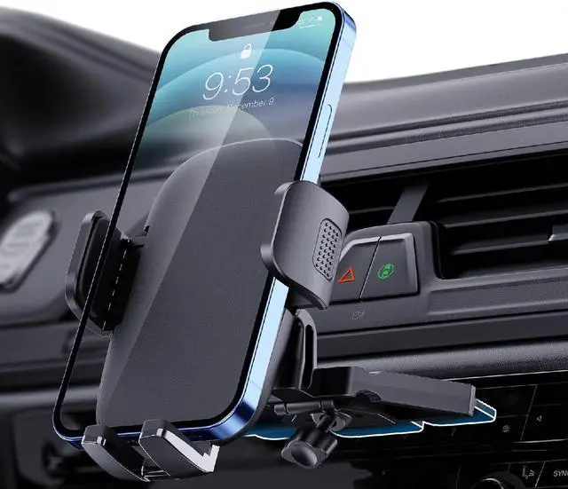 Main image of Phone Mount for Car Phone Holder Mount Upgraded Metal CD Slot Phone Holder Car Cell Phone Holder Thick Cases Friendly iPhone Holder for Car Mount for CD Player Fit for All iPhone Smartphone