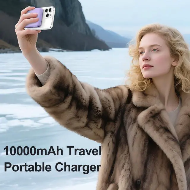 Alt view image 5 of 7 - for Magsafe Portable Charger - 10000mAh Battery Pack for Magsafe