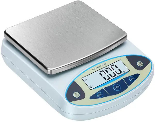Main image of Lab Scale 6000gx0.01g,Analytical Balance 0.01g High Precision Electronic Digital Balance Scale, Scientific Scale Gram Scale Digital Balance for Kitchen Lab Weighing Jewelry Scale