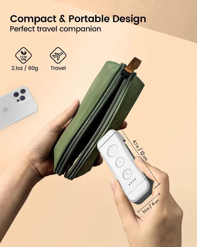 Alt view image 7 of 7 - USB Rechargeable Book Light for Reading in Bed, Portable Clip-on LED Reading Light, 3 Amber Colors & 5 Brightness Dimmable, Compact & Long Lasting, Perfect for Book Lovers