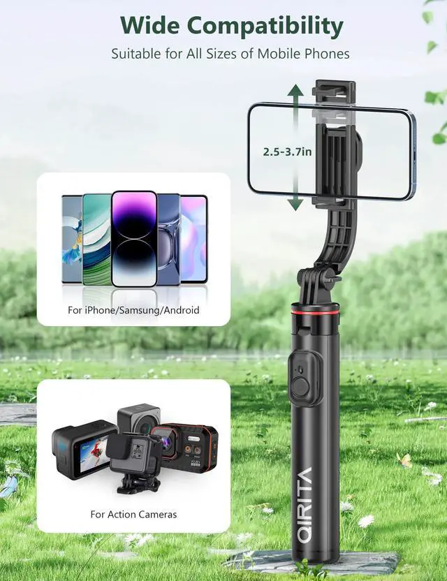 Alt view image 3 of 7 - 52" Selfie Stick Tripod with Remote, 3 in 1 Portable Selfie Stick & Phone Tripod Stand with Phone Holder, Cell Phone Tripod for Group Selfies/Live Streaming/Video Recording, for iPhone/Android
