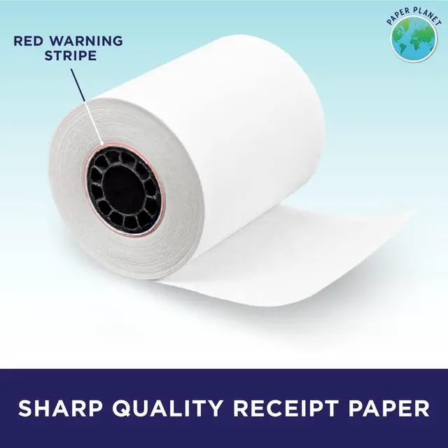 Alt view image 4 of 7 - Thermal Paper for Clover Mini by Paper Planet | C200, C300, C301, C302, C305 | 8 Rolls