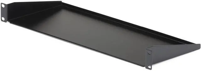 Main image of 1U Server Rack Shelf, Universal Rack Mount Cantilever Tray for 19" Network Equipment Cabinet, Heavy Duty Steel