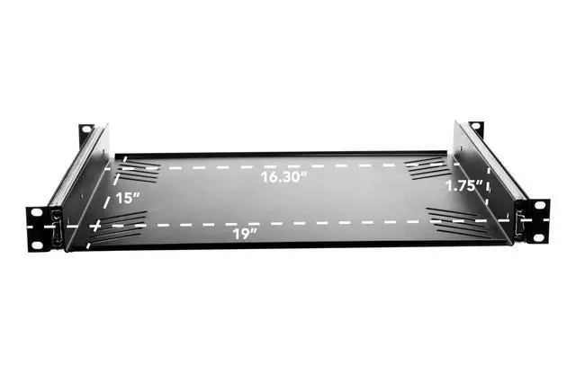 Alt view image 5 of 7 - RS1U-SLIDER Universal Flat 1 Space Sliding Shelf