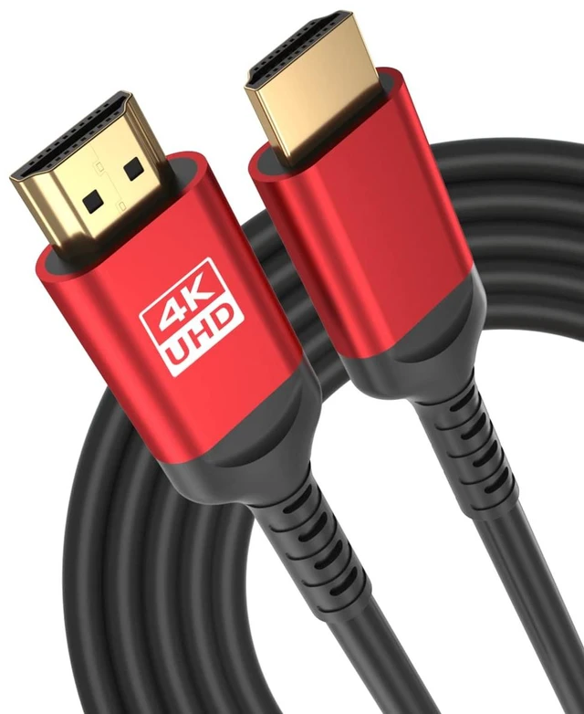 Main image of 4K@60Hz HDMI Cable, High Speed 18Gbps with HDR10 & HDCP2.2, CL3 Rated for in-Wall Installation, Available in 12ft 25ft 50ft, Compatible with TV, Projector, PC, Laptop & Gaming Consoles