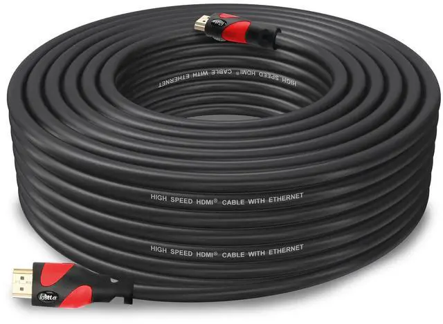 Main image of HDMI Cable(40 Feet Red) HDMI 2.0V Support 4K 2160P,1080P,3D,Audio Return and Ethernet -1 Pack