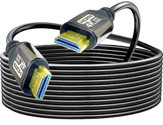 Alt view image 3 of 7 - 4K HDMI Cable 50Ft 2.0 18Gbps,High Speed HDMI Cables 4K60 2K120 1080P eARC HDR HDCP 2.2 2.3 Compatible with Apple TV 4K Sony LG Samsung Xbox Series X RTX 3080 PS5