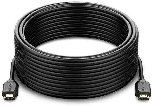 Main image of 4K HDMI Cable, HDMI 2.0 Cable 4K@60Hz/2160p Support 18Gbps, HDCP, 3D, ARC, Dolby TrueHD, 30AWG Compatible with UHD TV, PC Monitor, Console, PS4, PS5, Xbox 360/One/X/S, Nintendo Switch 50FT/15M