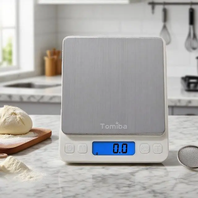 Alt view image 4 of 7 - 3000g Digital Touch Pocket Scale 0.01oz Resolution 2 AAA Batteries Included