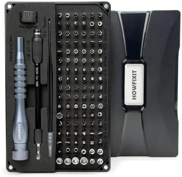 Main image of PRO MAX 106-in-1 Precision Screwdriver Set for iPhone, Smartphone, MacBook, Laptop, Tablet, Camera, Switch, PS5, Xbox, Game Console & Controller Repair