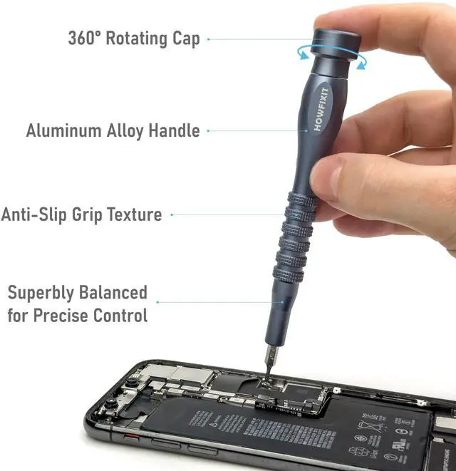 Alt view image 3 of 7 - PRO MAX 106-in-1 Precision Screwdriver Set for iPhone, Smartphone, MacBook, Laptop, Tablet, Camera, Switch, PS5, Xbox, Game Console & Controller Repair