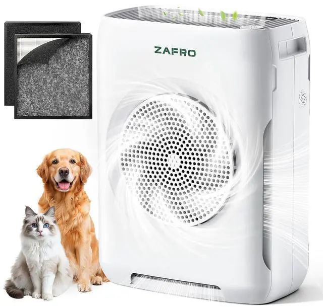 Main image of Air Purifiers for Home Large Room Up to 3000 Ft²,H13 HEPA Air Cleaner with Dual Washable Pre-Filter&Air Intake,PM2.5 Air Quality Monitor,Fragrance,Auto/Pet/Sleep Modes for Dust Pollen Smoke Odor