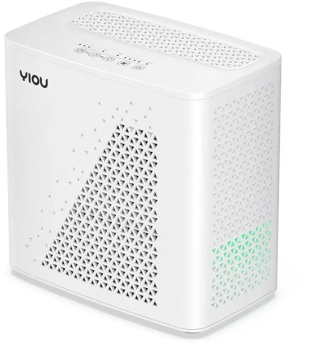 Main image of Air Purifier for Home Large Room up to 547 ft², H13 True HEPA Air Filter 20dB Air Cleaner Odor Eliminator for Allergies Smoke Dust Pollen, White