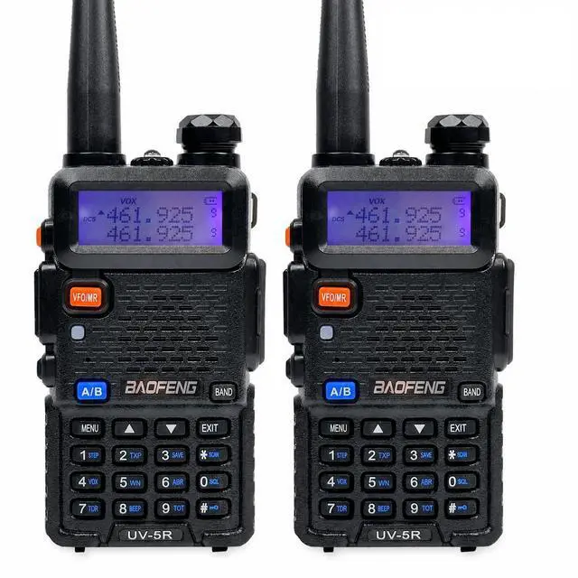 Main image of UV-5R Dual Band Two Way Radio, Upgraded Type-C Direct Charging for Power Bank & Car Support, High Power Long Range Handheld Transceiver for Hiking & Emergency