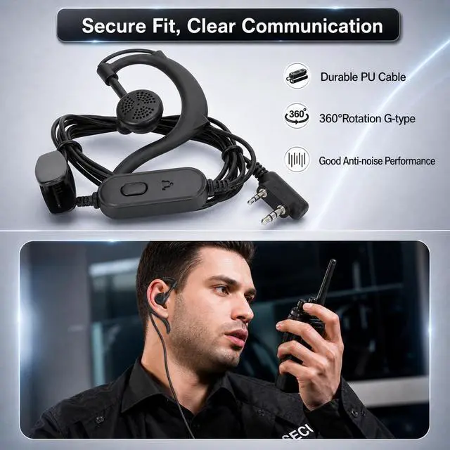 Alt view image 5 of 7 - UV-5R Dual Band Two Way Radio, Upgraded Type-C Direct Charging for Power Bank & Car Support, High Power Long Range Handheld Transceiver for Hiking & Emergency