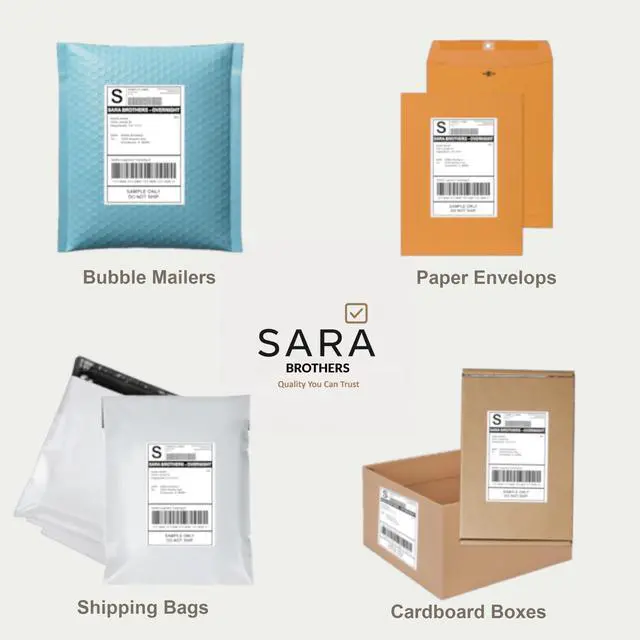 Alt view image 4 of 7 - 4x6 Direct Thermal Shipping Labels, Pack of 500 (1 Fanfold Stack), Commercial Grade, Waterproof, BPA-Free, Compatible with Rollo, Munbyn, Zebra
