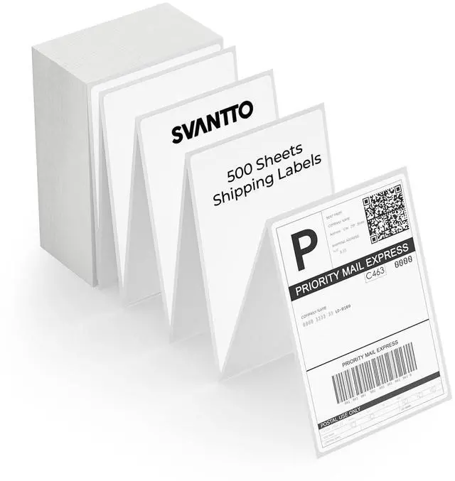 Main image of 4x6 Thermal Labels, Strong Adhesive and Perforated Shipping Labels, Thermal Printer Labels for Mailing Postage Address500Pcs/Stack