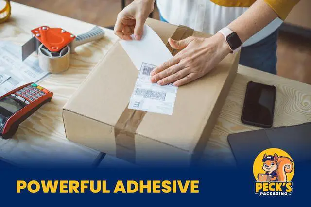 Alt view image 4 of 7 - 500 Fanfold 4x6 Direct Thermal Shipping Labels Waterproof Jam-Free Commercial Grade Permanent Adhesive Compatible with Zebra Rollo Munbyn and Most Label Printers White Perforated