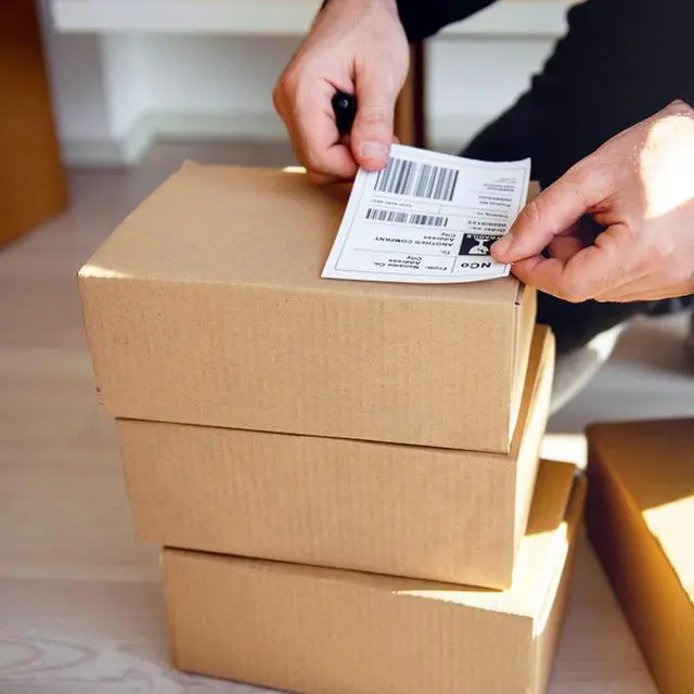 Alt view image 7 of 7 - 4X6 Thermal Labels, Shipping Labels Strong Adhesive, Thermal Label 4X6 for Printer, 10 Rolls 250 Label/Roll Compatible with Rollo, Zebra Desktop Printers