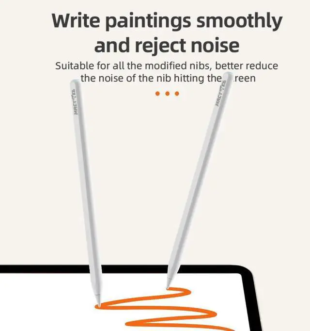 Alt view image 4 of 7 - Stylus Pen for iPad 2024-2018 Faster Charge Apple Pencil with Multi-Function APP Palm Rejection & Tilt Sensitivity Magnetic Wireless Charging for iPad Mini5/6, iPad6/7/8/9/10, Air3/4/5, Pro11/12.9"