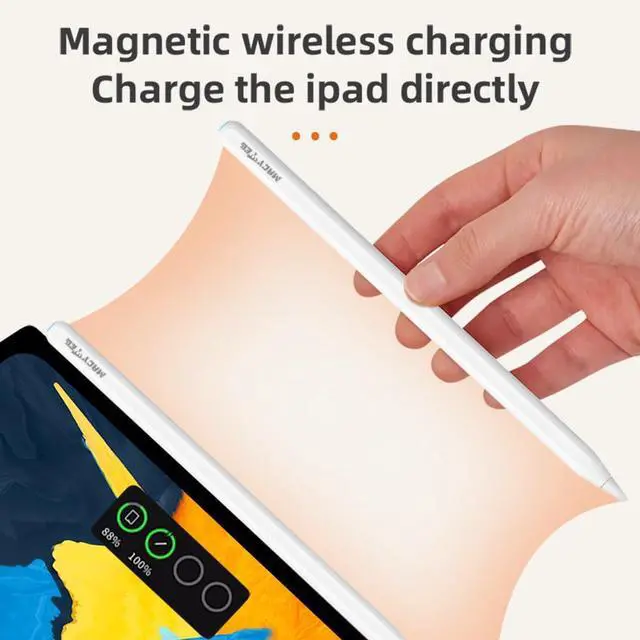 Alt view image 5 of 7 - Stylus Pen for iPad 2024-2018 Faster Charge Apple Pencil with Multi-Function APP Palm Rejection & Tilt Sensitivity Magnetic Wireless Charging for iPad Mini5/6, iPad6/7/8/9/10, Air3/4/5, Pro11/12.9"