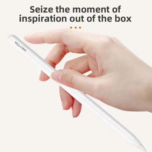Alt view image 6 of 7 - Stylus Pen for iPad 2024-2018 Faster Charge Apple Pencil with Multi-Function APP Palm Rejection & Tilt Sensitivity Magnetic Wireless Charging for iPad Mini5/6, iPad6/7/8/9/10, Air3/4/5, Pro11/12.9"