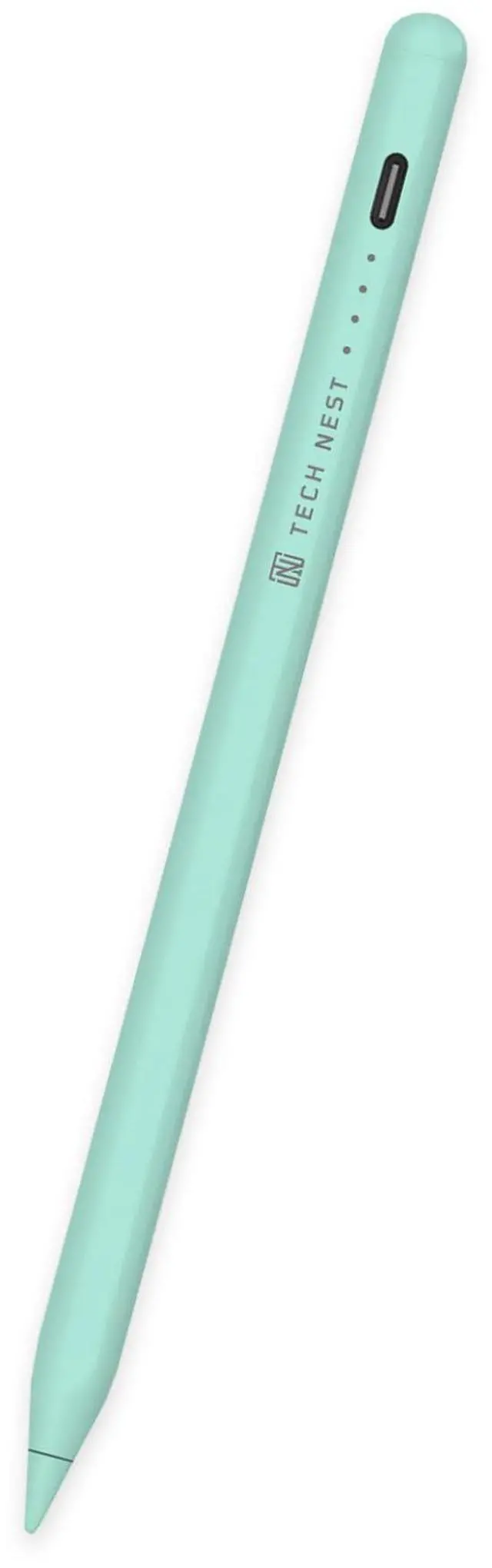 Main image of Stylus Pen for iPad 2018-2025, Fast Charge, Magnetic Charging, Palm Rejection Stylus for iPad 11/10/9/8/7/6th Gen, Air 7/6/5/4/3/M3/M2, Pro 13"/12.9"/11"/M4, Mini 7/6/5th, Green