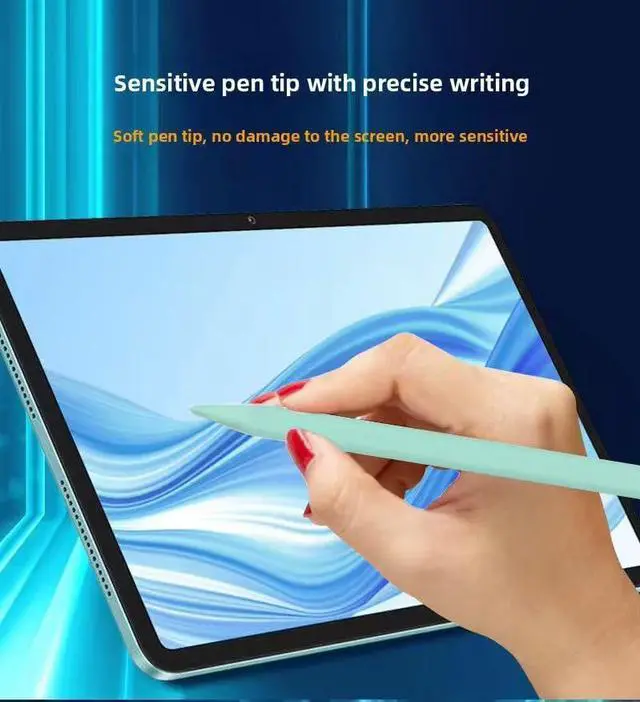 Alt view image 7 of 7 - Stylus Pen for iPad 2018-2025, Fast Charge, Magnetic Charging, Palm Rejection Stylus for iPad 11/10/9/8/7/6th Gen, Air 7/6/5/4/3/M3/M2, Pro 13"/12.9"/11"/M4, Mini 7/6/5th, Green