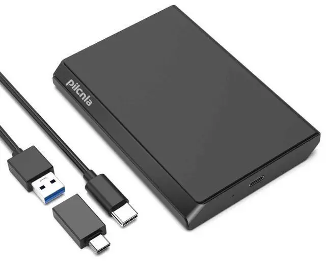 Main image of Ultra Slim Portable External Hard Drive USB3.0 HDD Storage 500GB for Xbox One X/S, Xbox 360, PS4, PC, Desktop, Laptop, MacBook, Chromebook