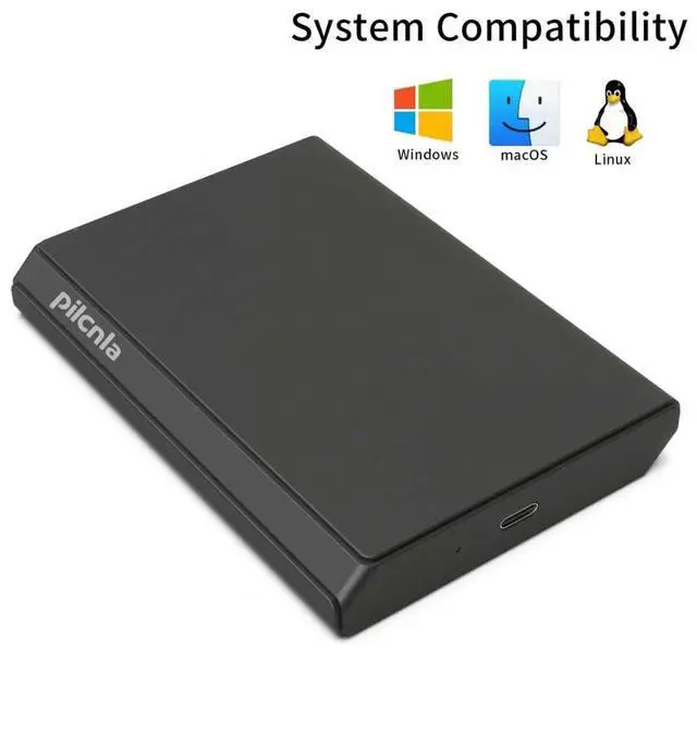 Alt view image 4 of 6 - Ultra Slim Portable External Hard Drive USB3.0 HDD Storage 500GB for Xbox One X/S, Xbox 360, PS4, PC, Desktop, Laptop, MacBook, Chromebook