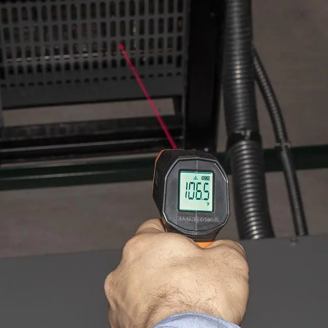 Alt view image 5 of 7 - IR1KIT Infrared Thermometer and GFCI Receptacle Tester Kit, Non-Contact Digital Temperature Measurement and Electrical Tester
