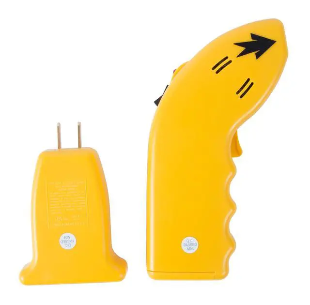 Alt view image 2 of 6 - Instruments CS550A Circuit Breaker Finder, Quickly Locate AC Circuits/Fuses, Visual LED, Plug Style Transmitter/Auto-Sensing Receiver, 120V AC, Yellow