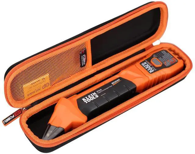 Main image of Hard Carrying Case for Klein Tools ET310 AC Circuit Breaker Finder & 80041 Outlet Repair Tool Kit, Portable Storage Case