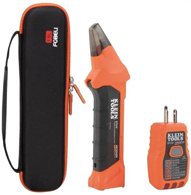 Alt view image 6 of 7 - Hard Carrying Case for Klein Tools ET310 AC Circuit Breaker Finder & 80041 Outlet Repair Tool Kit, Portable Storage Case