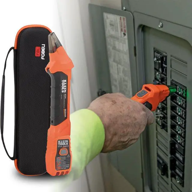 Alt view image 7 of 7 - Hard Carrying Case for Klein Tools ET310 AC Circuit Breaker Finder & 80041 Outlet Repair Tool Kit, Portable Storage Case