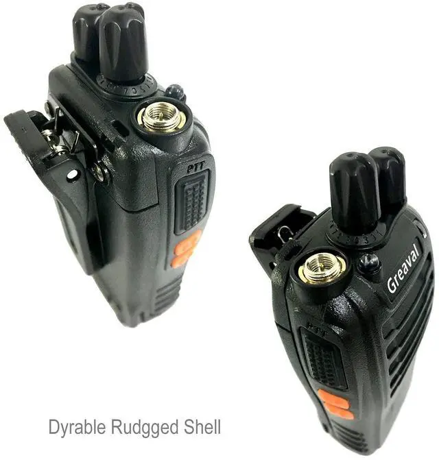 Alt view image 5 of 6 - Rechargeable Walkie Talkies Long Range for Adults with Earpieces, 16 Channel Walky Talky Handheld Two Way Radios with Flashlight Li-ion Battery and Charger(Pack of 4)