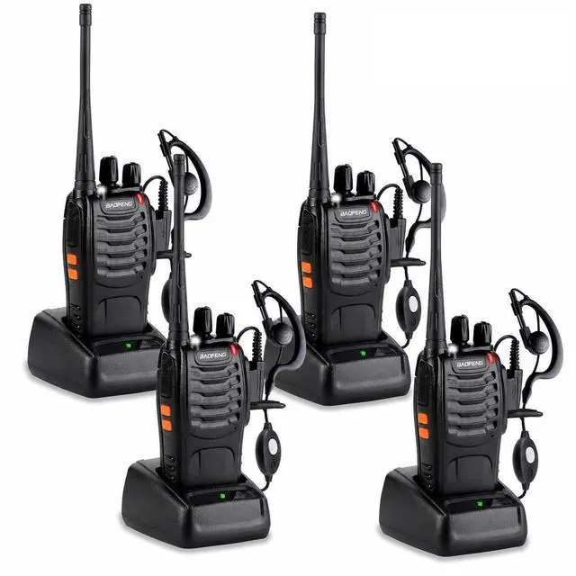 Main image of Two Way Radios Long Range Walkie Talkies for Adults,16 Channel Handheld 2 Way Radio Rechargeable with Flashlight Li-ion Battery and Charger, 4 Pack