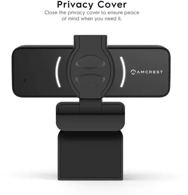 Alt view image 3 of 7 - 1080P Webcam with Microphone & Privacy Cover, Web Cam USB Camera, Computer HD Streaming Webcam for PC Desktop & Laptop w/Mic, Wide Angle Lens & Large Sensor for Superior Low Light (AWC205)