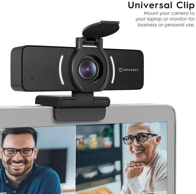 Alt view image 4 of 7 - 1080P Webcam with Microphone & Privacy Cover, Web Cam USB Camera, Computer HD Streaming Webcam for PC Desktop & Laptop w/Mic, Wide Angle Lens & Large Sensor for Superior Low Light (AWC205)
