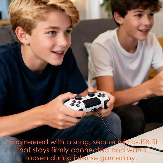 Alt view image 3 of 3 - Upgrade Controller Charger Cord (3 PCs) 5 ft Micro USB Charging & Data Cable Compatible with PS4 /Xbox One X S,Roku Streaming Stick,Samsung Galaxy Note, Tab A,Galaxy S7 Android Phone