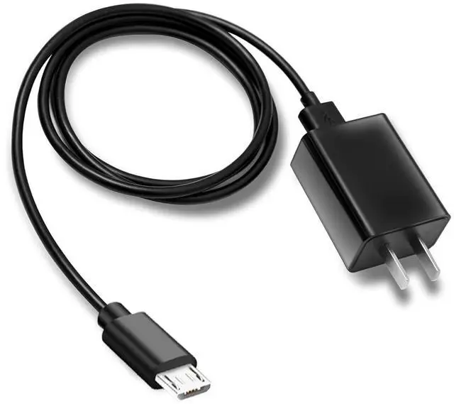 Main image of 5V 2A 1A Fast Wall Charger 10ft Long Micro USB Type B Charging Cable Cord for Kindle Paperwhite 2-13, Oasis E-Reader, Fire HD 6 7 8 10 Plus Kids Pro,Galaxy S7/S6/S5/S4/S2/LG Android Phone & More