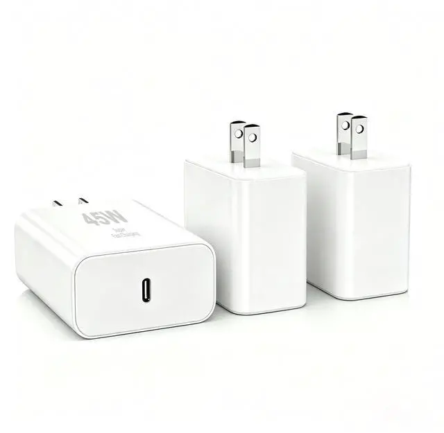 Main image of 45W Samsung Super Fast Charger Block,3Pack Type C Charger Fast Charging Plug Android Phone Chargers USB C Wall Charger Power Adapter Compatible with Samsung Galaxy S26 Ultra/S26+/S26/S25/S24/S23/S22