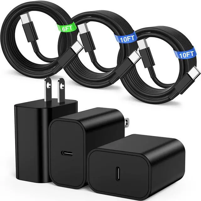 Main image of Super Fast Charger USB C for Samaung Galaxy S25+/S24+Ultra,6FT+10FT+10FT Samsung Type C Charger Fast Charging Cable,Long USB C Cord Android Phone Charger for Samsung Galaxy S25/S24/S23/S22/S21/S20